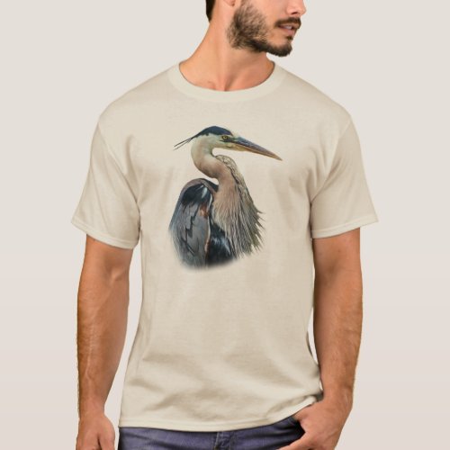 Great Blue Heron Tee Shirt