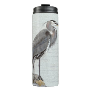 Great Blue Heron Thermal Tumbler