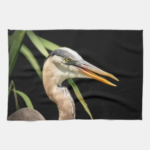 Great Blue Heron Towel