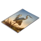 Great Blue Herons at Sunrise Notebook (Left Side)