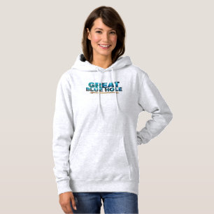 Great Blue Hole Belize Deep Ocean Sinkhole Wonder Hoodie
