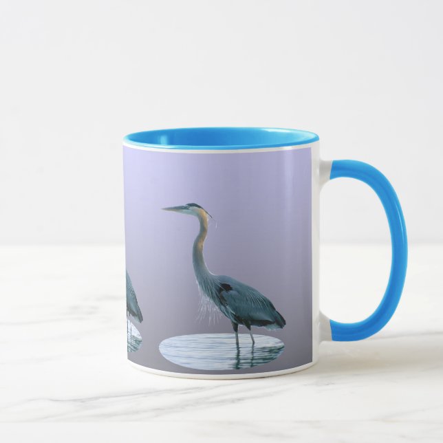 Great Blue Standing Tall Mug (Right)