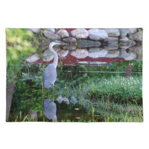 Great Blue Zen Cloth Placemat