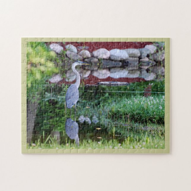 Great Blue Zen Jigsaw Puzzle (Horizontal)
