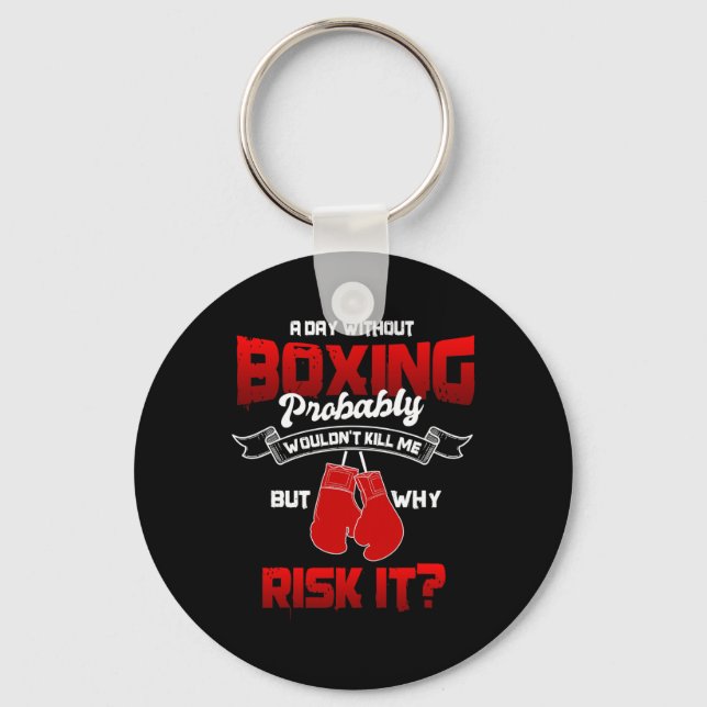 Great Boxing Gift Boxing Sport Boxing Gloves Men W Keychain (Front)