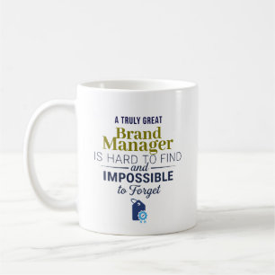 Great Brand Manager Personalized Name Gift Coffee Mug