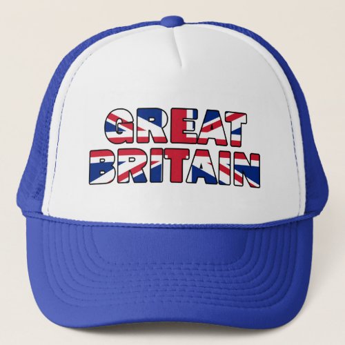 Great Britain 004 Trucker Hat