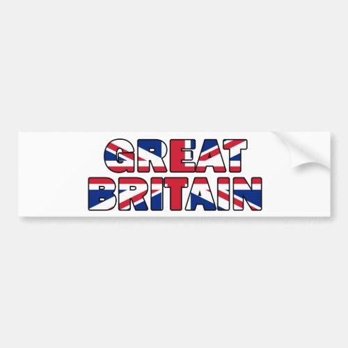 Great Britain 006 Bumper Sticker