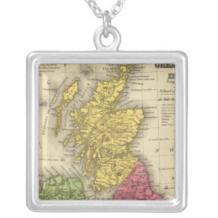 Great Britain and Ireland Silver Plated Necklace