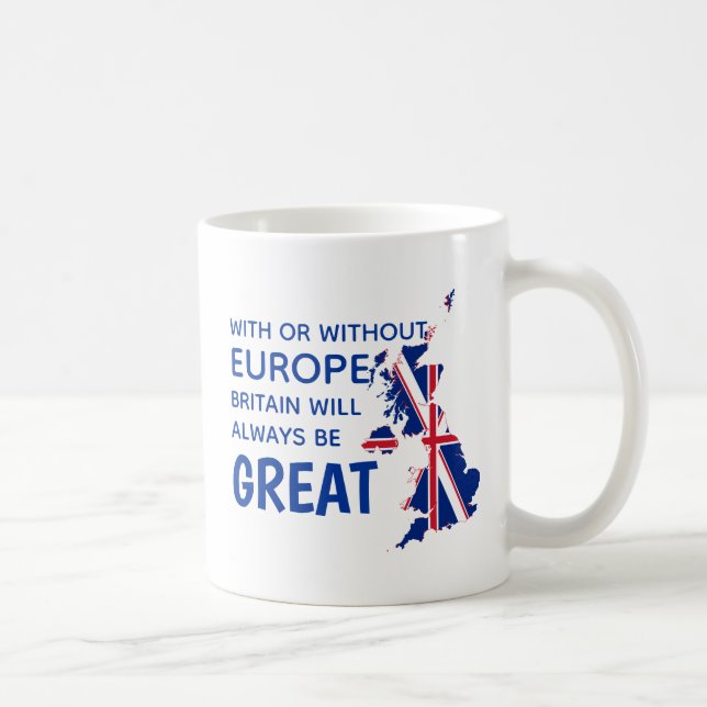 GREAT BRITAIN BREXIT EUROPE COFFEE MUG (Right)