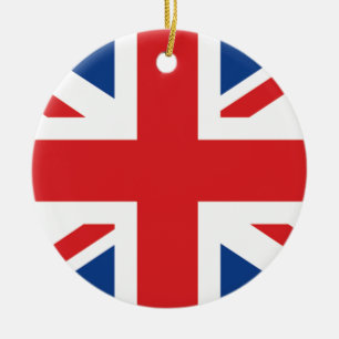 Great Britain Ceramic Ornament