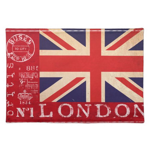 Great Britain Cloth Placemat