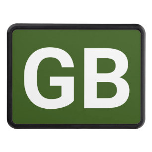 Great Britain Euro/ Green Hitch Cover