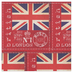 Great Britain Fabric