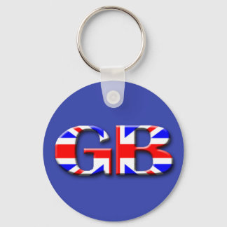Great Britain Flag Keychain