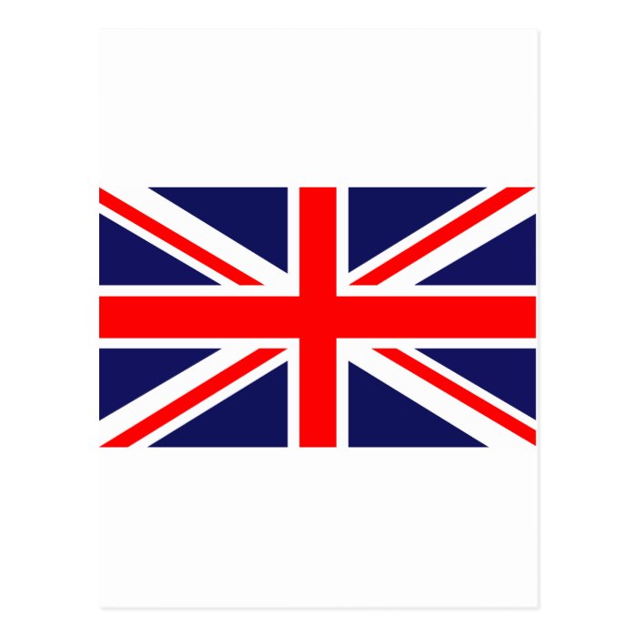 Great Britain Flag Post Cards