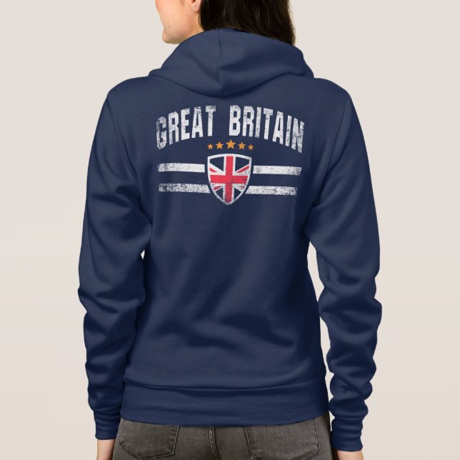 Great Britain Hoodie (Back)
