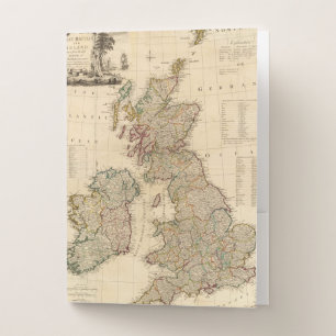 Great Britain, Ireland Pocket Folder