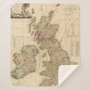 Great Britain, Ireland Sherpa Blanket