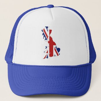 Great Britain Trucker Hat by prawny at Zazzle