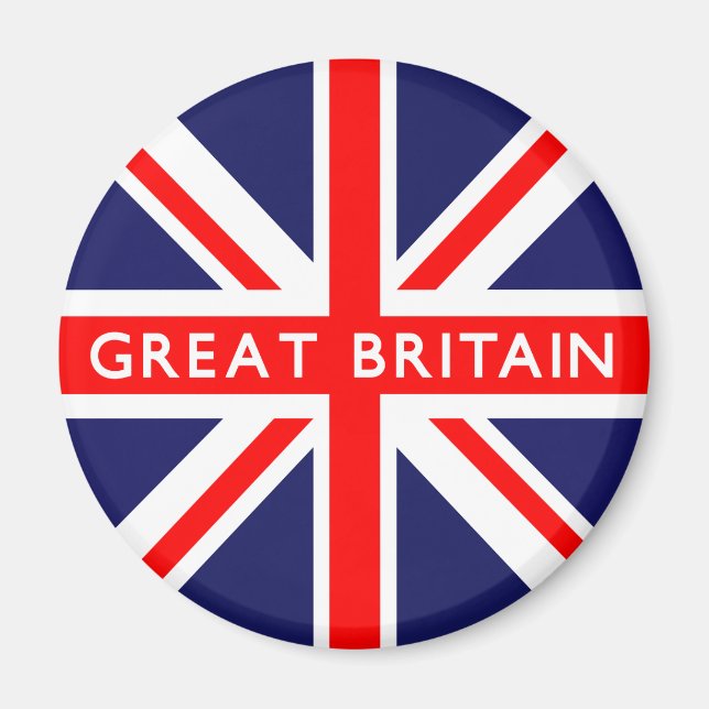 Great Britain UK Flag Magnet (Front)