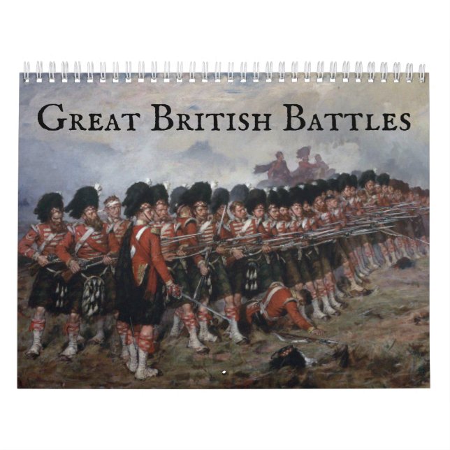 Great British Battles Calendar (Cover)