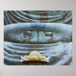 Great Buddha Detail, Kotokuji Temple, Kamakura, Poster