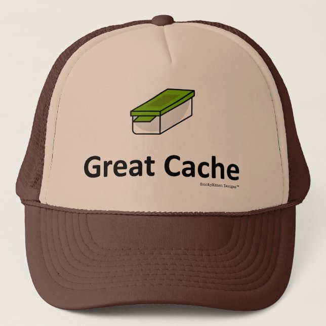 Great Cache - Geocaching Trucker Hat (Front)