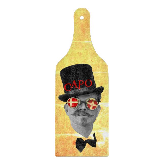 Great CAPO Glass Cutting Board Paddle! (Front)