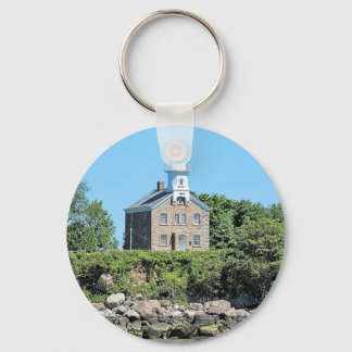 Great Captain Island Lighthouse, CT Keychain