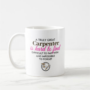 Great Carpenter Personalized Name Gift Coffee Mug