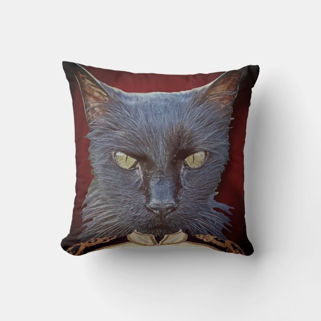 Great Cat General Pillow! Throw Pillow (Front)