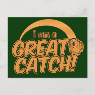 GREAT CATCH! custom postcard