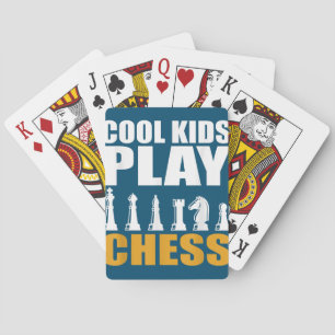 Great Chess Kids Chess Piece Girls Boys Poker Cards