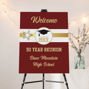Great Choice! Any year Class Reunion Foam Board
