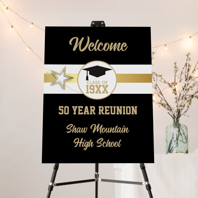 Great Choice! Any year Class Reunion Foam Board (In Situ (Stand))