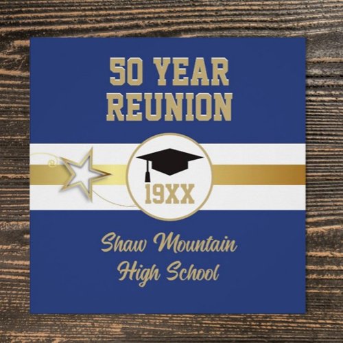 Great Choice Any year Class Reunion Glossy Poster