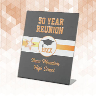 Great Choice! Any year Class Reunion Pedestal Sign