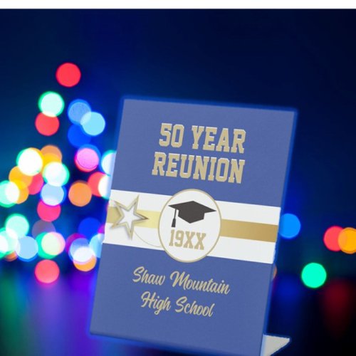 Great Choice Any year Class Reunion Pedestal Sign