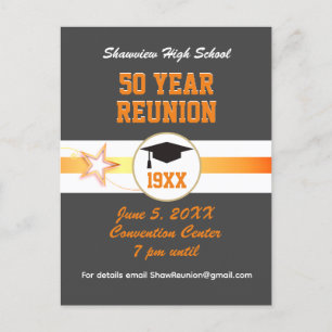 Great Choice! Class Reunion Invite Postcard