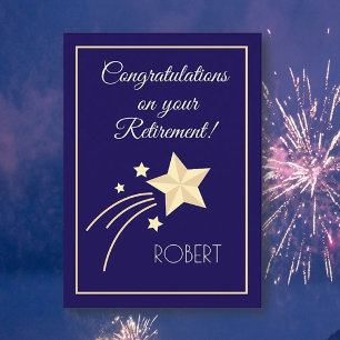 Great Choice!  Custom BIG Retirement card