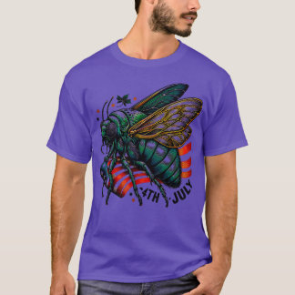 Great Cicada 4th july Comeback Tour 2024 Chicago I T-Shirt