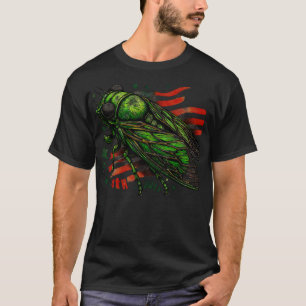 Great Cicada Comeback Tour 2024 Chicago Insect Inv T-Shirt