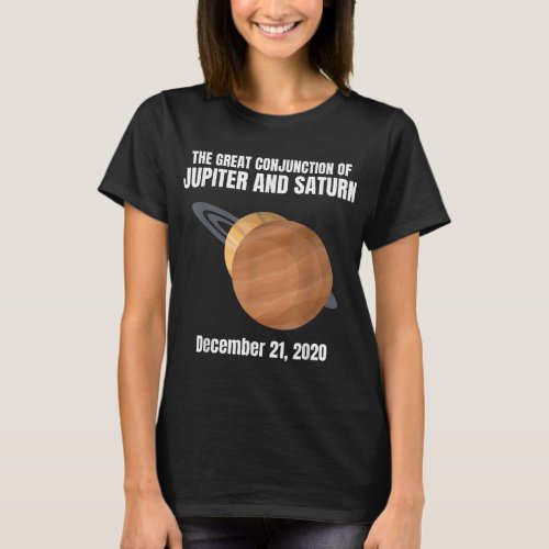 Great Conjunction 2020 Astronomy Lover Astronomer T_Shirt