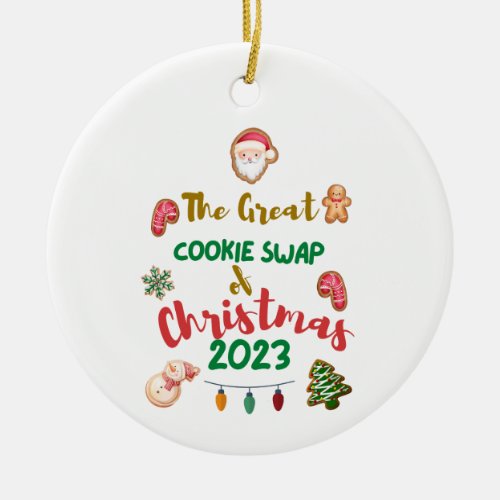 Great Cookie Swap 2023 Ornament