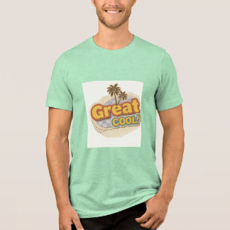 Great Cool Summer Graphic Unisex T-Shirt Tri-Blend Shirt