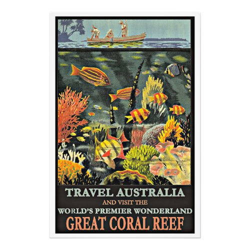 Great Coral Reef Australia Photo Print