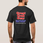 Great Crab Gear T shirt - Men's (Back)