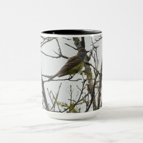 Great Crested Flycatcher 15oz Coffee Mug