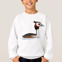 Great Crested Grebe Kids' American Apparel Organic T-Shirt